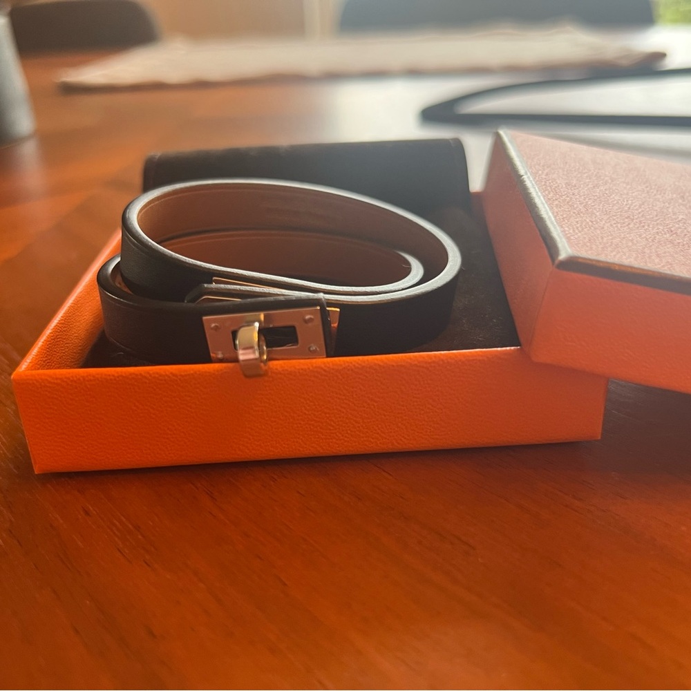 Hermes Mini Kelly Double Tour Bracelet, Never worn, with bag and box.